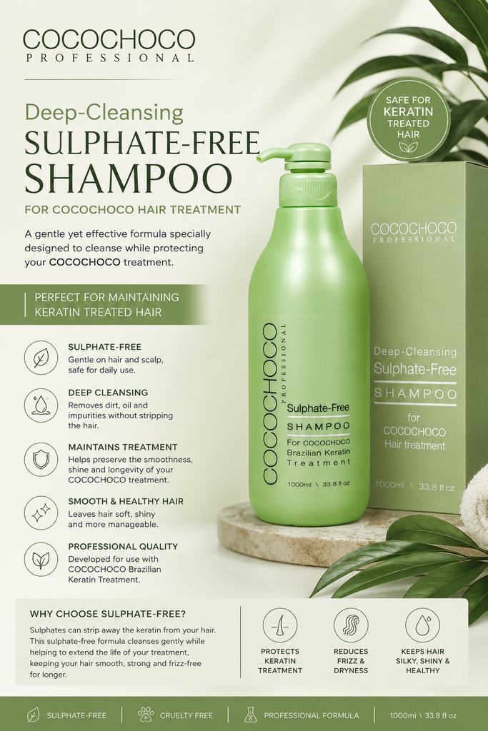 COCOCHOCO PROFESSIONAL SULPHATE FREE SHAMPOO 1000ml